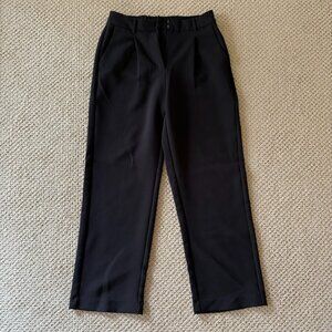Old Navy Black Extra-High Rise Taylor Wide Leg Trousers (SIZE: small)